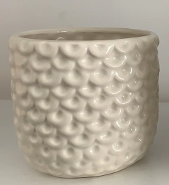 Maceta Piña Azul Petróleo - comprar online