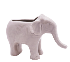 Maceta Elefante Azul Petróleo - comprar online