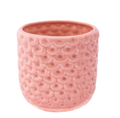 Maceta Piña rosa