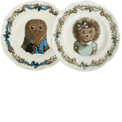 Plato de Postre Ilustrado Eriza - comprar online