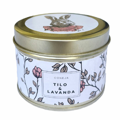 Vela de Soja - Coneja - Tilo y Lavanda