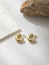 Argollas Clau gold - por par