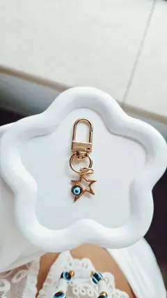 Llavero ojitos - Coquetas Accesorios