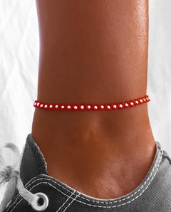 Tobillera Prada Red