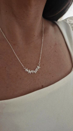 Collar flowers shine