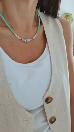 Collar summer acqua - Coquetas Accesorios