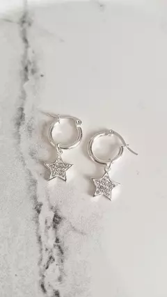 Argollas estrellas shine - por par - comprar online