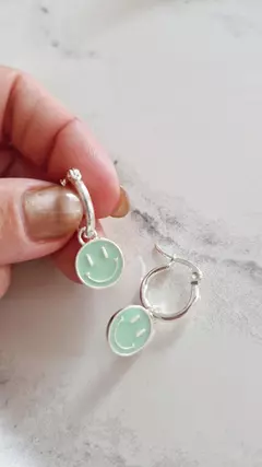 Argollas Happy green - por par