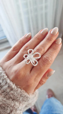 Anillo flor - comprar online