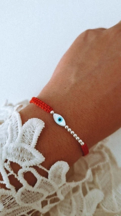 Pulsera Madrid roja en internet
