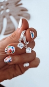 Argollas cubic shine - el par