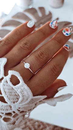 Anillo simona circulo