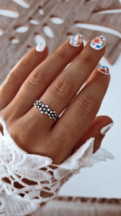 Anillo florcitas