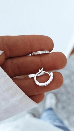 Argollas strass Ange - el par