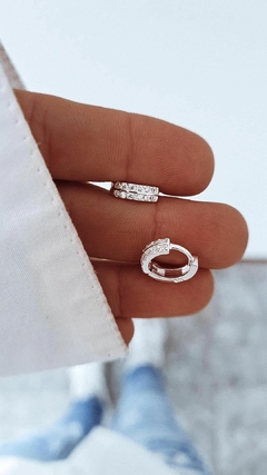 Argollas strass Helen - el par -