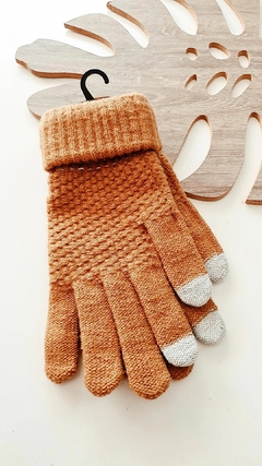 Guantes Calu mostaza - comprar online