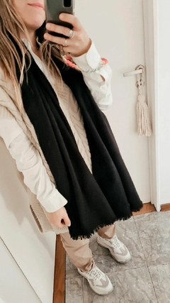 Bufandon Praga negro - comprar online