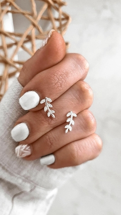 Miniaturas hojitas shine - por par - Coquetas Accesorios