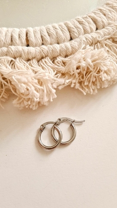 Argollas lisas AQ - por par