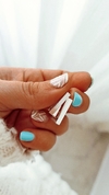 Argollas rectangle - por par