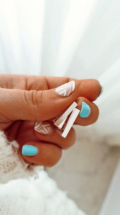 Argollas rectangle - por par