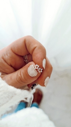 Miniaturas estrellita calada - por par en internet