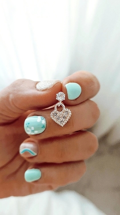 Aros cuore shine - por par