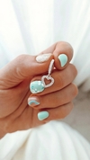 Argolla strass Lupe - por unidad -