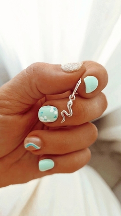 Argollas snake - el par - comprar online