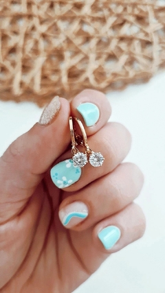 Argollas cubic gold - por par - comprar online