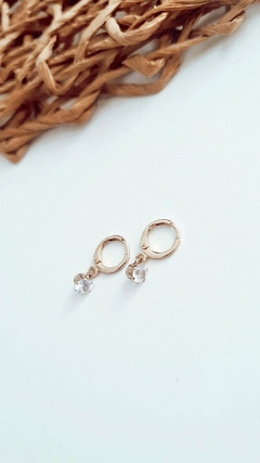 Argollas cubic gold - por par en internet