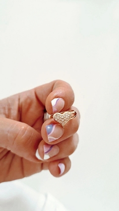 Bidu corazon shine gold - por unidad