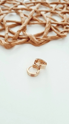 Argollas Sofi gold - por par - comprar online