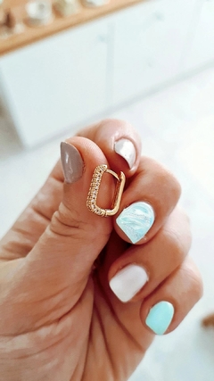 Argollas Selena gold - por par en internet
