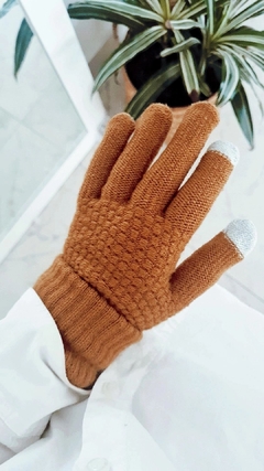 Guantes Calu mostaza