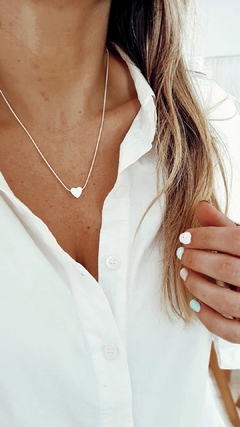 Collar Ambar corazon