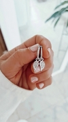 Argollas alitas shine - por par