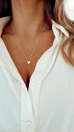 Collar triangulito chapita
