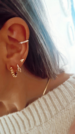 Aros Kiev gold - el par - - comprar online