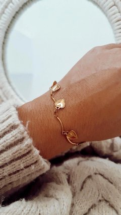 Pulsera Corazones