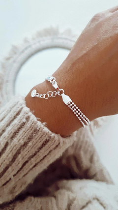 Pulsera Astrid triple - comprar online