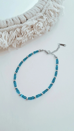 Pulsera esmeralda cristal en internet