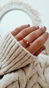 Anillo elastizado Chanel red