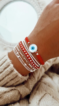 Pulsera Velvet red - Coquetas Accesorios