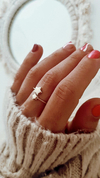 Anillo doble estrellas
