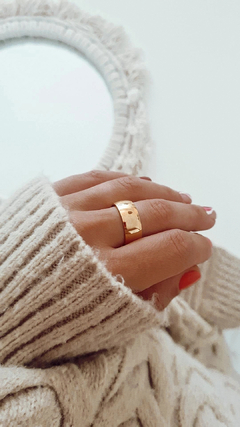 Anillo alianza gold