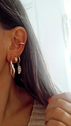 Argollas infinit gold - el par