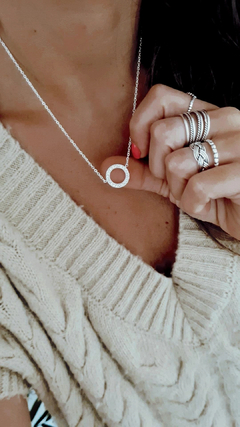 Collar circle calado shine - comprar online