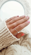 Anillo pico bolitas
