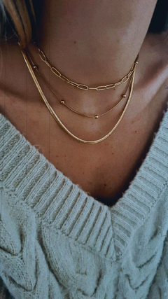 Collar Rita gold - Coquetas Accesorios